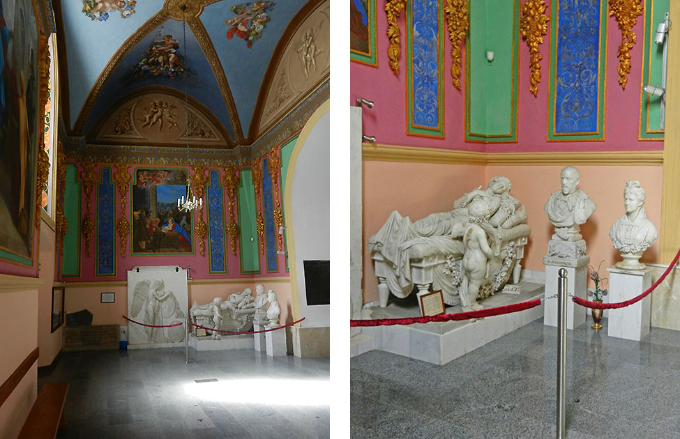 Каменец-Подольский. Кафедральный костел св. апостолов Петра и Павла. Надгробие Лауры Пржездзецкой