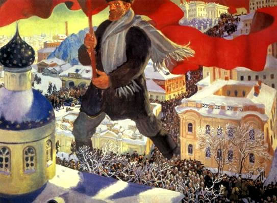 Борис Кустодиев. Большевик. 1920 Борис Кустодиев. Большевик. 1920